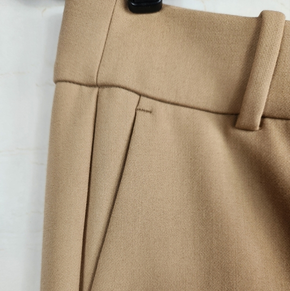 J. Crew Women's Cameron Preppy Work Career Office Slim Crop Pants Camel Tan 12 - Picture 8 of 14